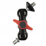 Hama Twin Ball 72, rameno s 2 guľovými kĺbmi pre kruhové LED svetlá, 2x 1,4, 7,2 cm Hama Twin Ball 72, rameno s 2 guľovými kĺbmi pre kruhové LED svetlá, 2x 1,4, 7,2 cm