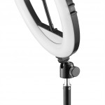 Hama SpotLight Steady 120 III, kruhové LED svetlo 12 pre smartfóny, Bluetooth spúšť, statív
