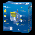 BARRIER BWT Fit Opti-Light, filtračná kanvica na vodu, elektronický indikátor, žltá