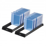 Hama CD Flipper 44, stojan na 44 CD (2x 22 CD), plastový, čierny