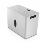 Hama Safe X40-W, skartovačka, krížový rez, 4 lisy, bezpečnostná úroveň P4 T4 E3, biela