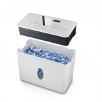 Hama Safe X40-W, skartovačka, krížový rez, 4 lisy, bezpečnostná úroveň P4 T4 E3, biela