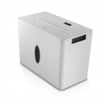Hama Safe X40-W, skartovačka, krížový rez, 4 lisy, bezpečnostná úroveň P4 T4 E3, biela