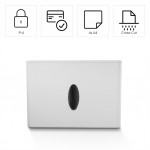 Hama Safe X40-W, skartovačka, krížový rez, 4 lisy, bezpečnostná úroveň P4 T4 E3, biela