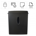 Hama Safe X100CD, skartovačka, krížový rez, 10 listov, bezpečnostná úroveň P4 T4 E3