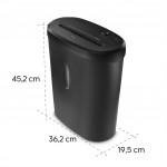 Hama Safe X120, skartovačka, krížový rez, 12 listov, bezpečnostná úroveň P4 T4 E3