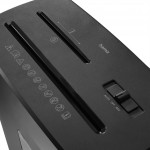 Hama Prime M50CD-B, skartovačka, micro rez, 5 listov, bezpečnostná úroveň P5 T2 E2 O1, čierna