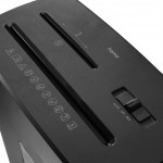 Hama Prime M50CD-B, skartovačka, micro rez, 5 listov, bezpečnostná úroveň P5 T2 E2 O1, čierna