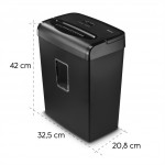 Hama Prime M80, skartovačka, micro rez, 8 listov, bezpečnostná úroveň P5 T5 E4