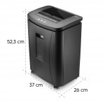 Hama Safe Auto M1200, skartovačka, micro rez, automat. podávač, 120 listov, bezp. úroveň P4 T4 E3