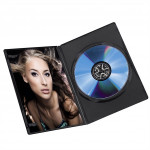 Hama DVD slimbox, 25 ks, čierny