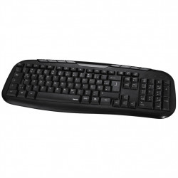Hama klávesnica Cellino, čierna