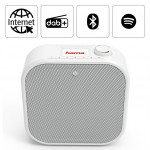 Hama internetové rádio DiR355SBT, DAB+/Bluetooth/App, biele