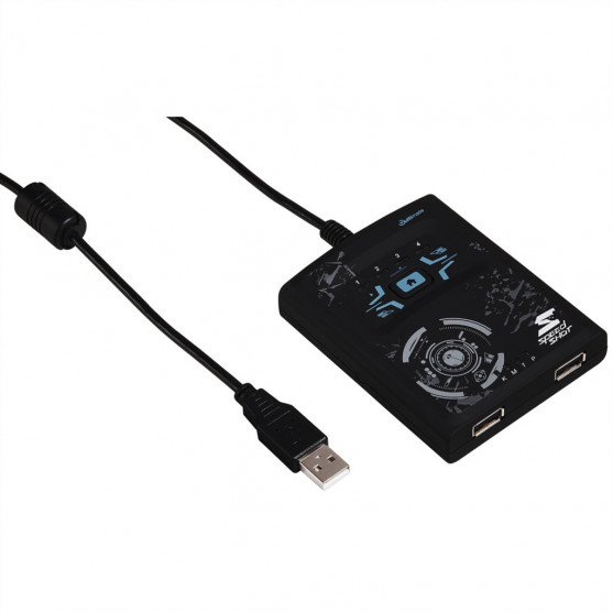 Hama konvertor pre myš/klávesnicu Speedshot Ultimat“ pre PS4/PS3/Xbox One/Xbox360, šedý