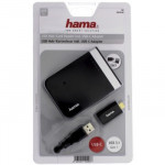 Hama USB 3.1 hub/čítačka kariet s USB-C adaptérom