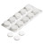 Cleaning Tablets f. Coffee Machine, Universal Coffee Grease Remover, 10 Tabs