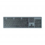 USB klávesnica CK-400, podsvietená, káblová, čierna, QWERTZ CZ