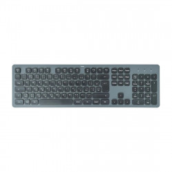 USB klávesnica CK-400, podsvietená, káblová, čierna, QWERTZ CZ
