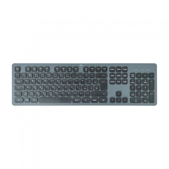 USB klávesnica CK-400, podsvietená, káblová, čierna, QWERTZ CZ
