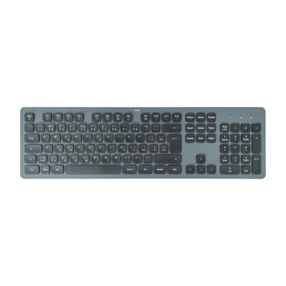 USB klávesnica CK-400, podsvietená, káblová, čierna, QWERTZ CZ