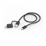 USB klávesnica CK-400, podsvietená, káblová, čierna, QWERTZ CZ