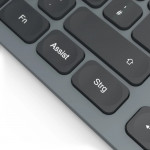USB klávesnica CK-400, podsvietená, káblová, čierna, QWERTZ CZ