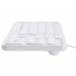 KC-500 Keyboard, Cabled, white, CZ