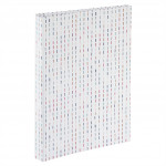 Hama album klasický špirálový GRAPHIC Stripes 19x24,5 cm, 40 strán, biele listy