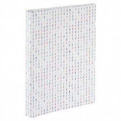 Hama album klasický špirálový GRAPHIC Stripes 19x24,5 cm, 40 strán, biele listy