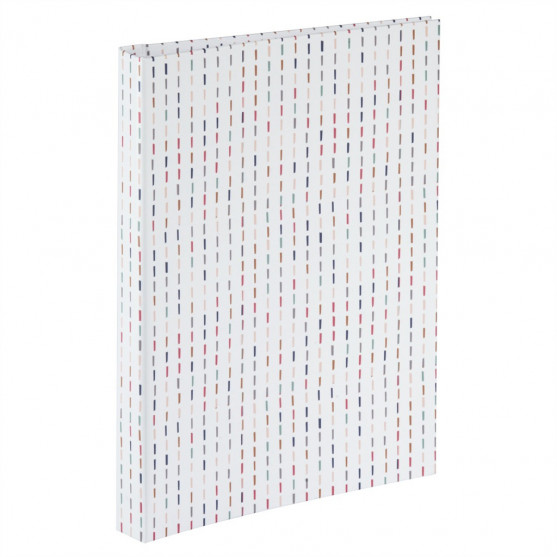 Hama album klasický špirálový GRAPHIC Stripes 19x24,5 cm, 40 strán, biele listy