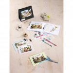 Hama kreatívny set - špirálový album + 3 hárky nálepiek (denník DIY)
