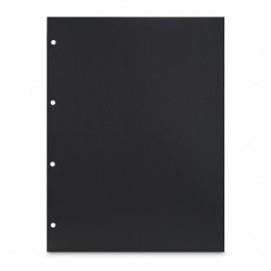 Hama fotokartón, 23,3 x 31 cm, dierovaný, 25 listov, čierna