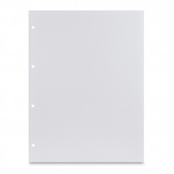 Hama fotokartón, 23,3 x 31 cm, dierovaný, 25 listov, biela Hama fotokartón, 23,3 x 31 cm, dierovaný, 25 listov, biela