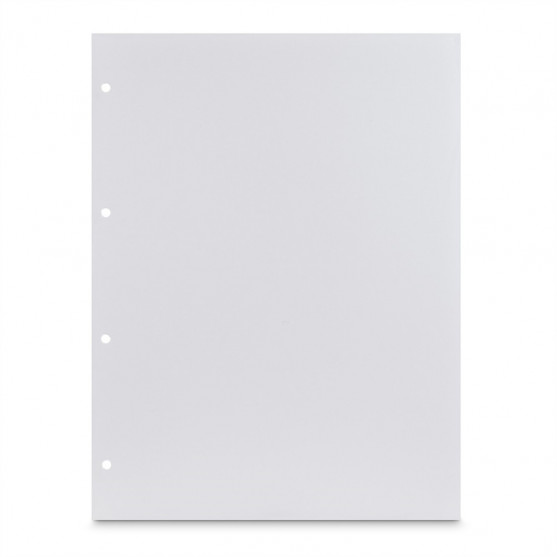 Hama fotokartón, 23,3 x 31 cm, dierovaný, 25 listov, biela