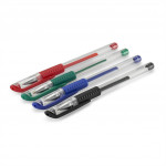 Hama gélové guľôčkové pero Basic - set 4 farieb (modrá/ zelená/ červená/ čierna) Hama gélové guľôčkové pero Basic - set 4 farieb (modrá/ zelená/ červená/ čierna)