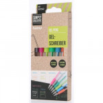 Hama gélové guľôčkové pero Glitter and Classic - set 6 farieb Hama gélové guľôčkové pero Glitter and Classic - set 6 farieb