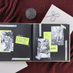 Hama album klasický MEMORIES 25x25 cm, 50 strán, šedý