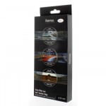 Hama set šedých filtrov ND8, ND64, ND1000, priemer 62 mm, puzdro na filtre