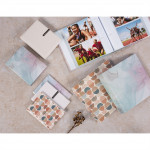 Hama album memo Designline II MARBLING 10x15/200, popisové pole