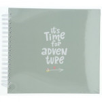 Hama album klasický špirálový Good Things ADVENTURE 28x24 cm, 50 strán