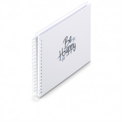 Hama album klasický špirálový Good Things HAPPY 28x24 cm, 50 strán