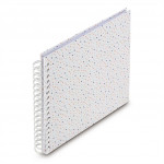 Hama album klasický špirálový CONFETTI 28x24 cm, 50 strán