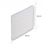 Hama album klasický špirálový CONFETTI 28x24 cm, 50 strán