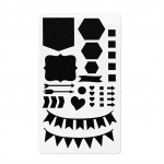 Hama šablóny pre kreatívnu tvorbu - set 5 ks Hama šablóny pre kreatívnu tvorbu - set 5 ks