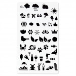 Hama šablóny pre kreatívnu tvorbu - set 5 ks Hama šablóny pre kreatívnu tvorbu - set 5 ks