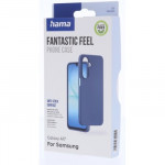 Hama Fantastic Feel, kryt pre Samsung Galaxy A17, hebký povrch, modrý