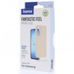 Hama Fantastic Feel, kryt pre Samsung Galaxy A17, hebký povrch, farba nude
