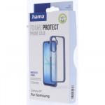 Hama Frame Protect, kryt pre Samsung Galaxy A17, 20% recyklovaných materiálov, priehľadný/modrý