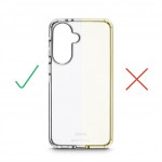 Hama Extreme Protect, kryt pre Samsung Galaxy A37 5G, D3O®, nezažltne, priehľadný