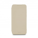 Hama Fantastic Feel, puzdro-knižka pre Samsung Galaxy A57 5G, hebký povrch, béžové